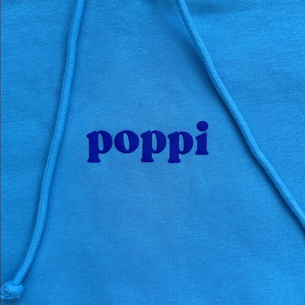 Poppi x Target Blue Limited Edition Hoodie Size XXL - Picture 4 of 10